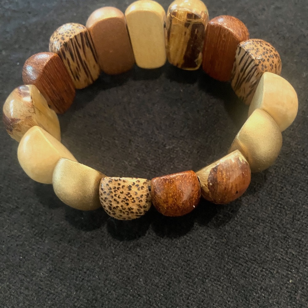 Wood Stretch Bracelet